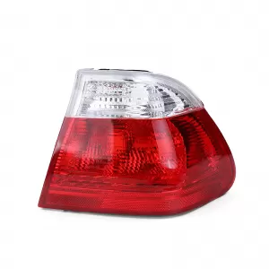 Outer taillight red white right suitable for 3 Series BMW E46 sedan 98-01