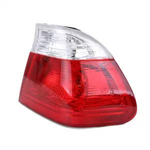Outer taillight red white right suitable for 3 Series BMW E46 sedan 98-01