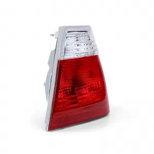 Outer taillight red white right suitable for 3 Series BMW E46 sedan 98-01