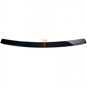 Roof spoiler rear window trim black gloss for 3 Series BMW E46 sedan 98-05