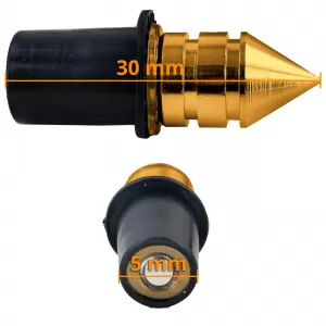 Keiti motorcycle windshield screws fairing screws aluminum screws gold M5