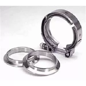 Pypes universal stainless steel exhaust V-band clamp 2.5" (63.5mm)