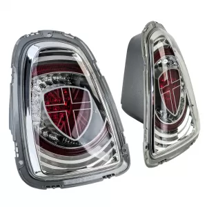 Fari posteriori a LED Edizione Speciale Cromo adatti per Mini One Cooper R56 2010-2014-image-6208737