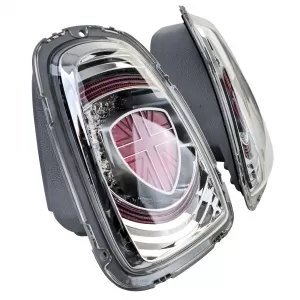 Fari posteriori a LED Edizione Speciale Cromo adatti per Mini One Cooper R56 2010-2014-image-6208738