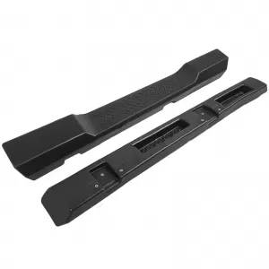 Side Steps Rocker Guards stile OE adatti per Jeep Wrangler JK 07-18 2 porte-image-6208797