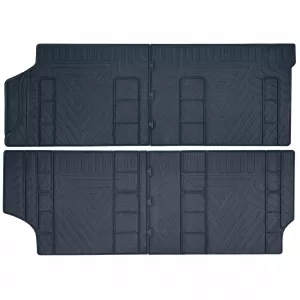 Premium rubber floor mat set 8-piece for VW Bus T5 T6 2003-2019