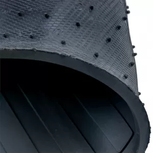 Premium rubber floor mat 2-piece 1st row rear fits for VW Bus T5 T6 T6.1