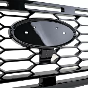Griglia del radiatore nera lucida adatta per Ford Tourneo Transit Custom dal 2023-image-6208919