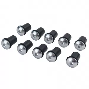 Motorcycle windshield screws fairing washers screw set aluminum M5 silver
