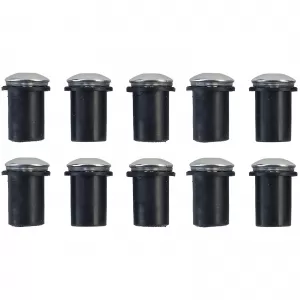 Motorcycle windshield screws fairing washers screw set aluminum M5 silver