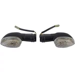 Motorcycle LED Turn Signals White Clear for Yamaha FZ1 FZ6 FZ8 MT 07 09 TDM XJ6 YZF
