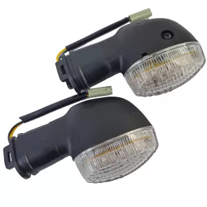 Motorcycle LED Turn Signals White Clear for Yamaha FZ1 FZ6 FZ8 MT 07 09 TDM XJ6 YZF