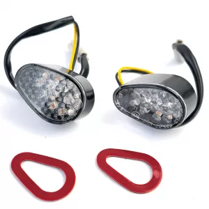 LED clear lens fairing indicators for Yamaha R1 2008-2009