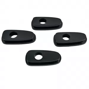 Motorcycle Indy Spacer Adapter Plates Set of 4 Black for Ducati Monster Front