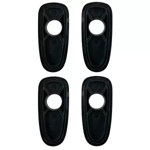 Motorcycle Indy Spacer Adapter Plates Set of 4 Black for Ducati Monster Front