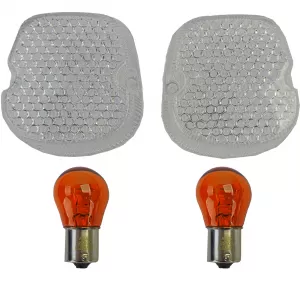 Motorcycle indicator lens white for Honda CB 250 400 450 FT 500 MTX 200 XL 500 S XL