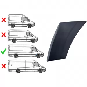 Right fender trim fits Mercedes Sprinter W906 2006-2018