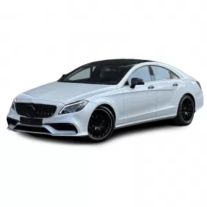 Kit carrozzeria sportivo paraurti griglia diffusore adatto per Mercedes CLS C218 W218 2011-2018-image-6209121