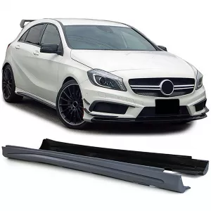 Side skirts sport look for Mercedes A-Class W176 12-18