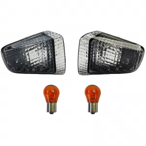 Motorcycle Turn Signal Insert Rear Smoke for Honda VFR 750 SC36 1990-1997
