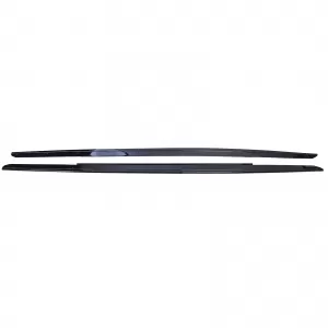Side Skirt Extensions Gloss Black suitable for 5 Series BMW F10 F11 2010-2017