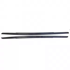 Side Skirt Extensions Gloss Black suitable for 5 Series BMW F10 F11 2010-2017