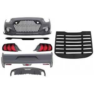image-73-Body Kit suitable for Ford Mustang Mk6 VI Sixth Generation (2015-2019) Coupe with Camera