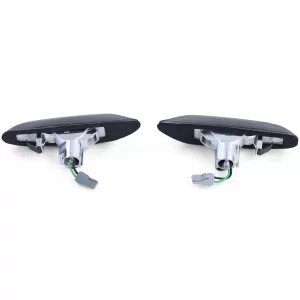 LED side indicators black smoke suitable for BMW E46 E60 E61 X3 E83
