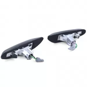 LED side indicators black smoke suitable for BMW E46 E60 E61 X3 E83