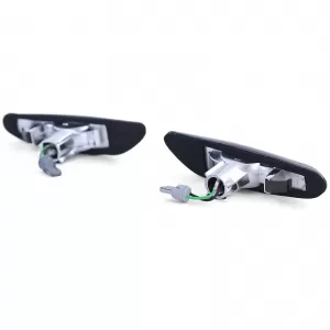LED side indicators black smoke suitable for BMW E46 E60 E61 X3 E83