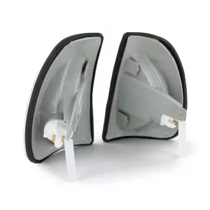 White Indicator Set Left Right for Mercedes W123 C123 S123 76-85