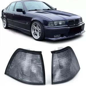 Indicator Black Smoke suitable for BMW 3 Series E36 Sedan Touring Compact 90-99