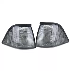 Indicator Black Smoke Pair suitable for BMW 3 Series E36 Coupe Convertible 91-99