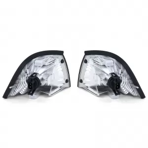 Indicator Black Smoke Pair suitable for BMW 3 Series E36 Coupe Convertible 91-99