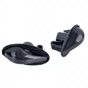 Clear glass side indicator black for Peugeot 107 206 SW CC 307 407 607 Toyota Aygo