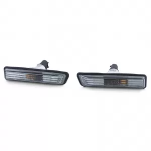 Clear glass side indicator black smoke crystal suitable for BMW 3 Series E36 X5 E53