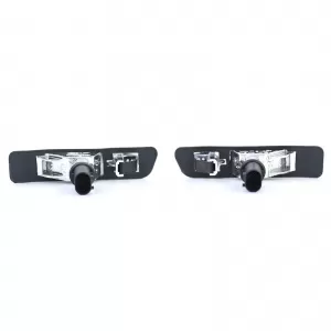 Clear glass side indicator black smoke crystal suitable for BMW 3 Series E36 X5 E53