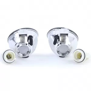 Clear glass indicators black smoke for VW Lupo 98-05