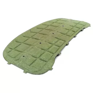 Insulation mat hood with clips for VW Touran 1T1 1T2 Caddy 2K 2C 08—10