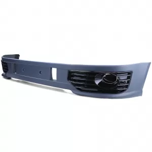 Spoiler paraurti Sportline + griglia per fendinebbia lucida adatta per VW T5.2 09-15-image-6209604