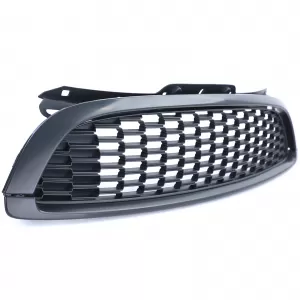 Set di Griglie del Radiatore 3 pezzi Nero Opaco adatto per Mini One Cooper JCW R56 R57 R58 R59-image-6209621