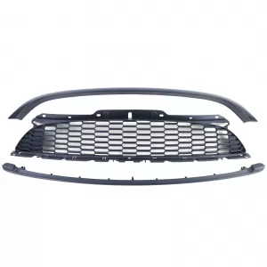 Set di Griglie del Radiatore 3 pezzi Nero Opaco adatto per Mini One Cooper JCW R56 R57 R58 R59-image-6209627