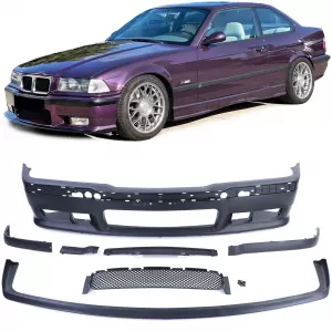image-53-Első lökhárító + ABE + Evo spoiler BMW E36 modellekhez, beleértve az M3-at is 90-99