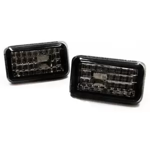 Clear glass side indicator black for VW Golf Polo Jetta Corrado Scirocco