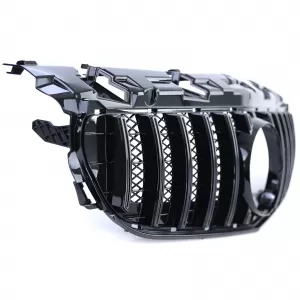 Sport grille glossy black suitable for Mercedes SLC R172 Facelift 2016-2021