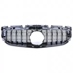 Sport grille glossy black suitable for Mercedes SLC R172 Facelift 2016-2021