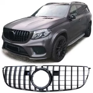 Sport grille black gloss suitable for Mercedes GLS X166 2015-2019