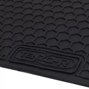 Car Rubber Floor Mats Black Premium Set for Kia Sorento MQ4 from 2020
