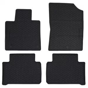 Car Rubber Floor Mats Black Premium Set for Kia Sorento MQ4 from 2020