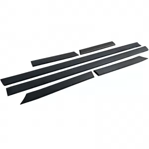 Door trim moldings 6-piece set fits 3 Series BMW E36 Coupe Cabrio M 90-99